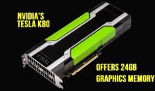 NVIDIA: TESLA K80 DUAL-GPU ACCELERATOR